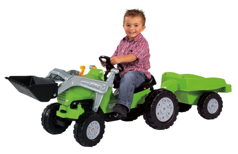 Der Trettraktor – lustiger Tretspaß für Kinder ab 3 Jahren