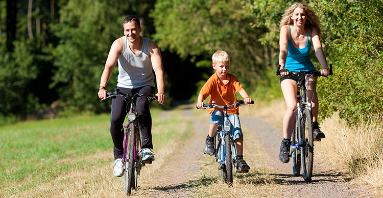 Radtouren mit Kind und Kegel
