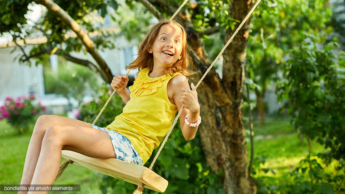 Die perfekte Kinderschaukel für Ihren Garten Jetzt kaufen